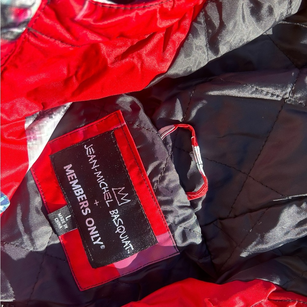 Jean-Micheal Basquiat Members Only windbreaker - Picture 3 of 7